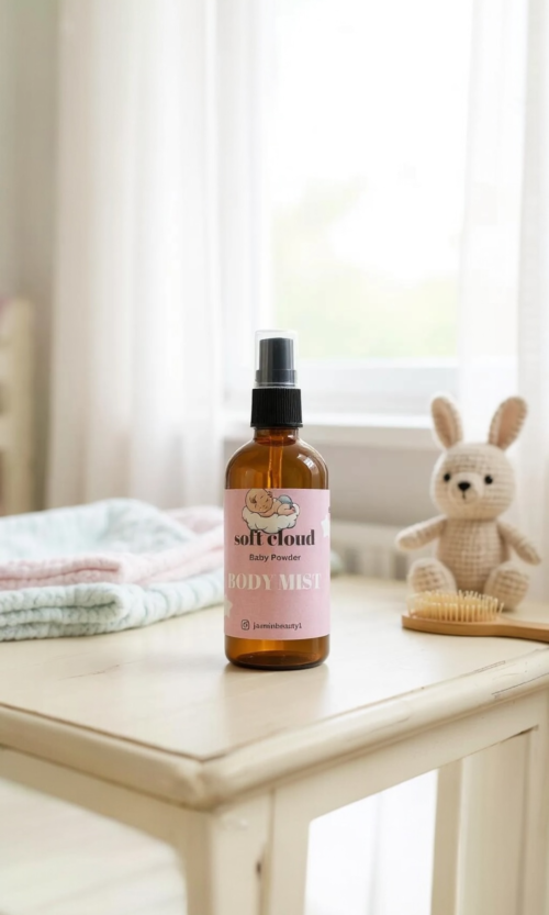 Soft cloud body mist