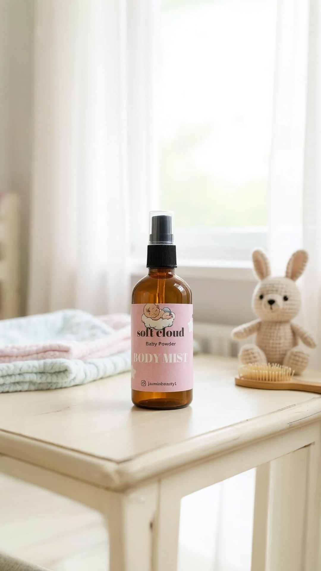 Soft cloud body mist